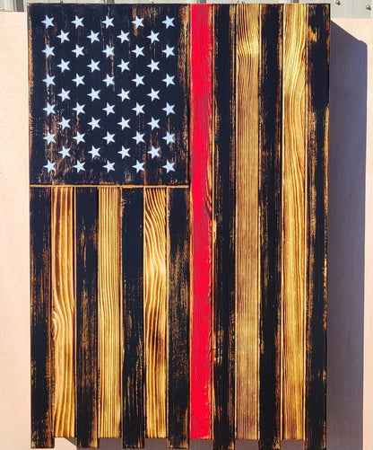 Liberty Home Concealment Large Vertical Hanging American Flag Gun Concealment Case