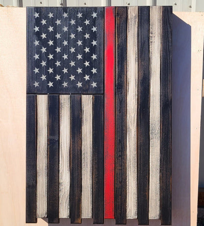 Liberty Home Concealment Large Vertical Hanging American Flag Gun Concealment Case