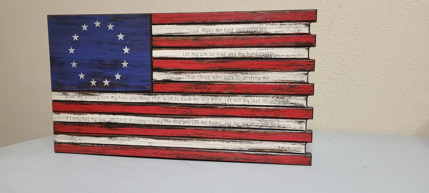 Liberty Home Concealment Mini American Flag Gun Concealment Case