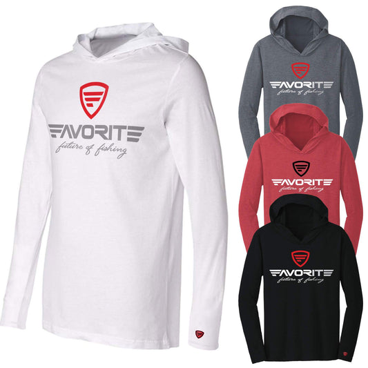 Favorite Fishing Lightweight Tri-Blend Hoodie