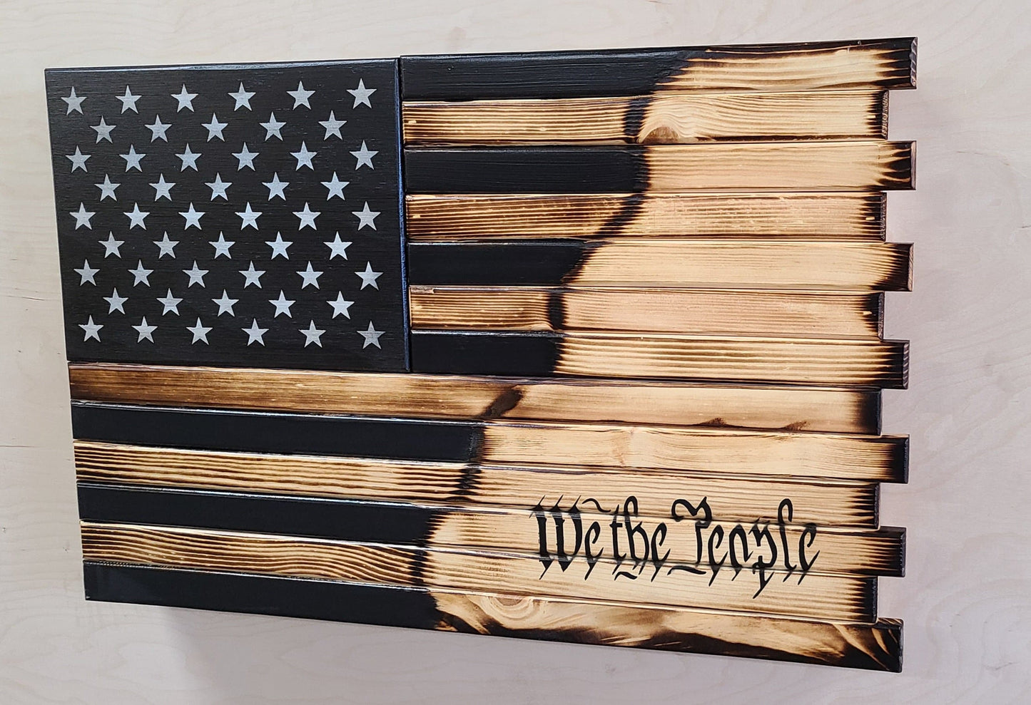 Liberty Home Concealment Small 2 Compartment Gun Case - Half Flag & Half Logo Designs