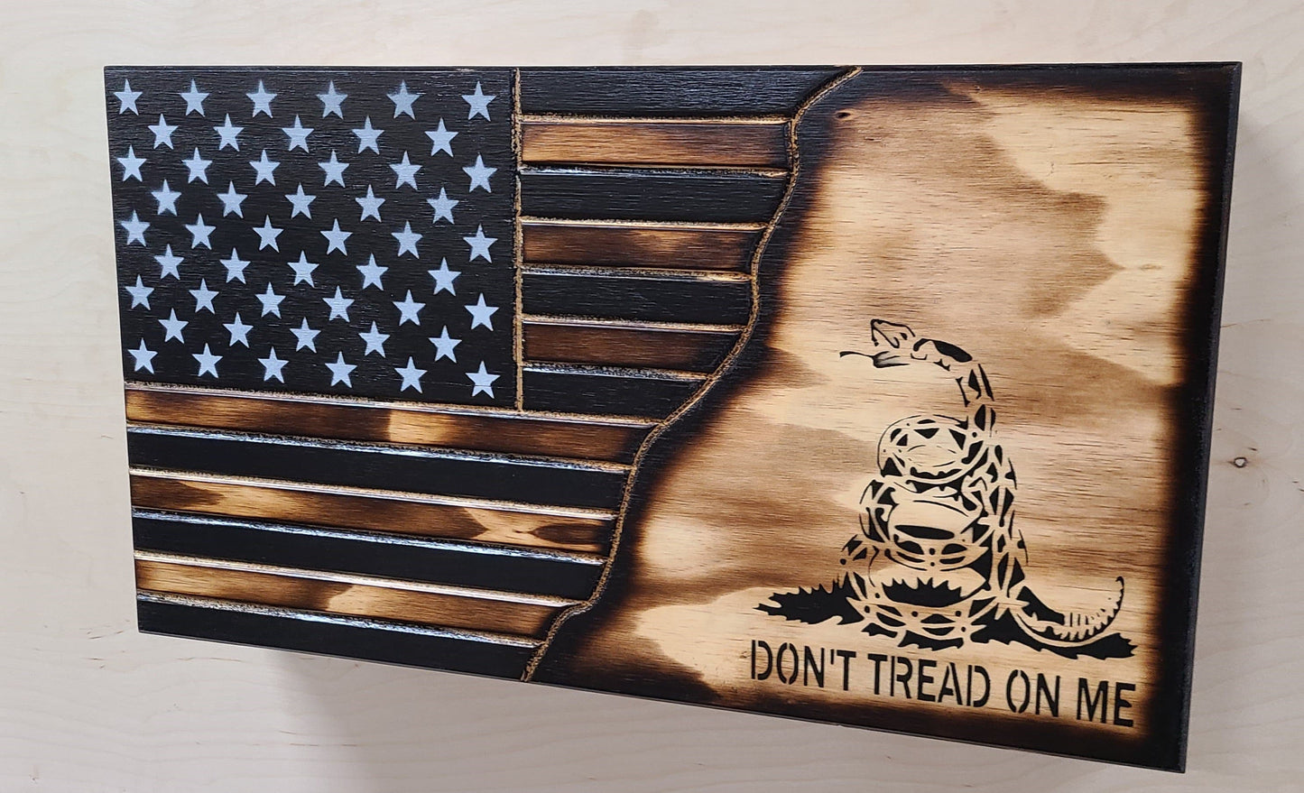 Liberty Home Concealment Mini American Flag Gun Concealment Case w/ Hybrid Design
