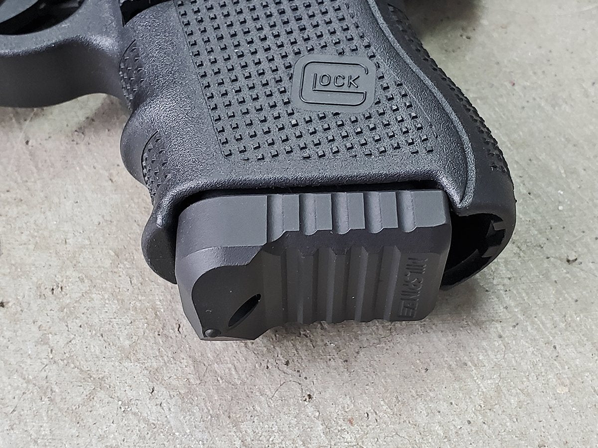 MILSPIN Magazine Base Plate Window Breaker (Patent Pending)