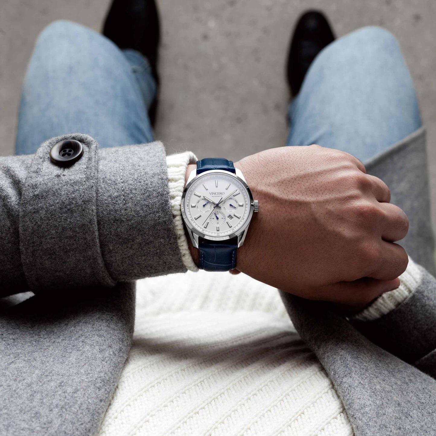 Vincero The Reserve Automatic - Blue/Silver