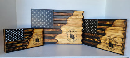 Liberty Home Concealment Hero's Don't Wear Capes Concealment Flag