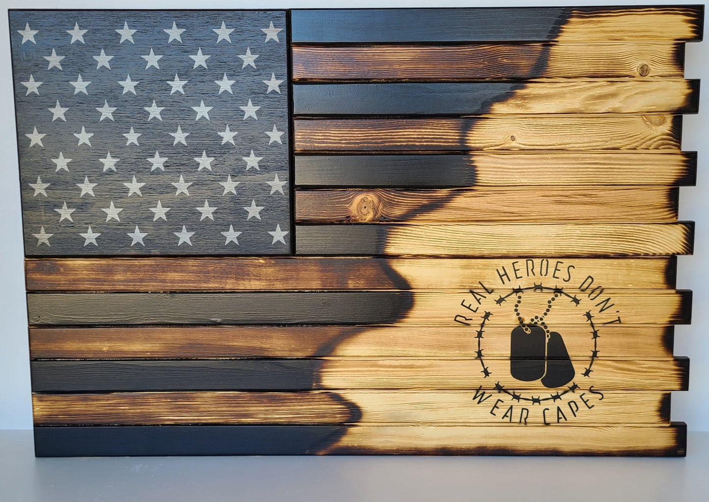 Liberty Home Concealment Hero's Don't Wear Capes Concealment Flag
