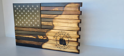 Liberty Home Concealment Hero's Don't Wear Capes Concealment Flag