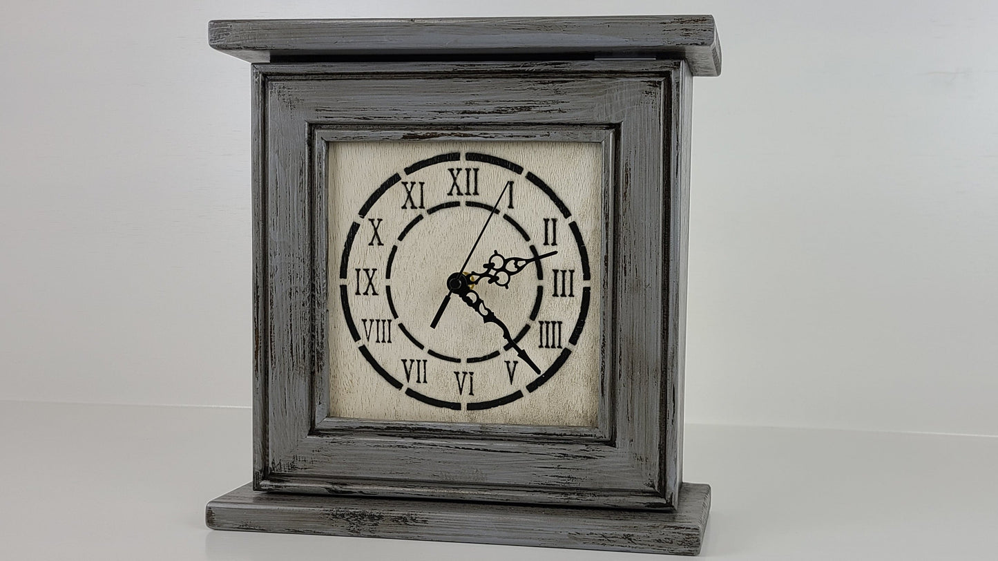 Liberty Home Concealment "Peacemaker” Wooden Gun Concealment Clock