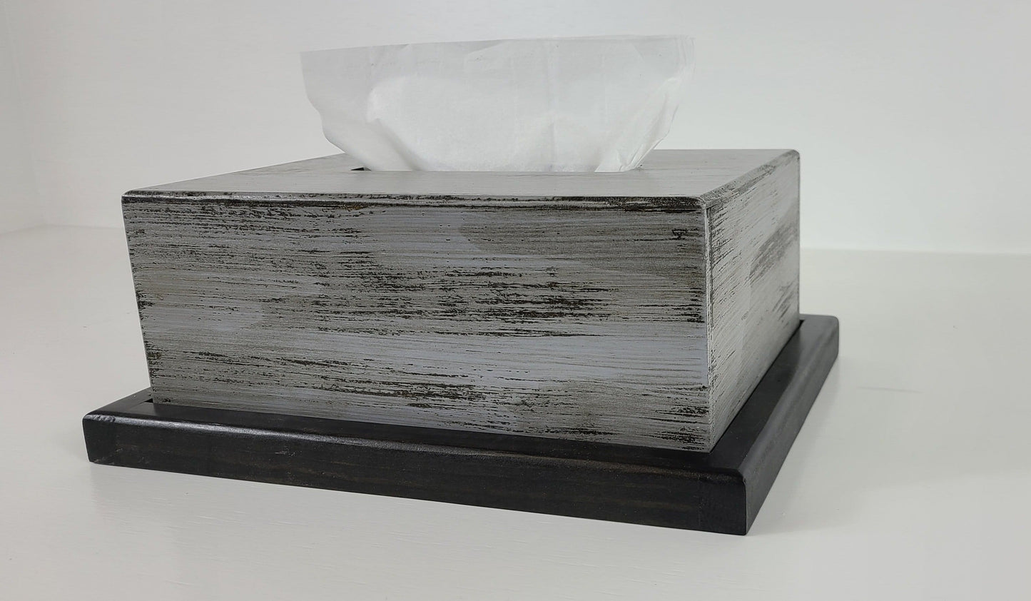 Liberty Home Concealment Wooden Gun Concealment Tissue Box