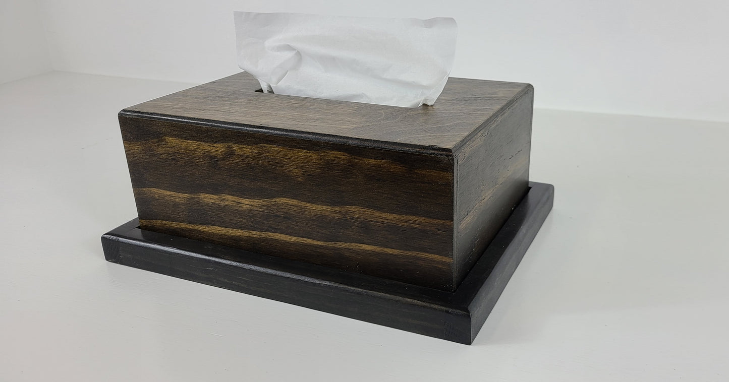Liberty Home Concealment Wooden Gun Concealment Tissue Box