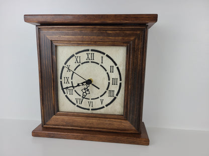Liberty Home Concealment "Peacemaker” Wooden Gun Concealment Clock