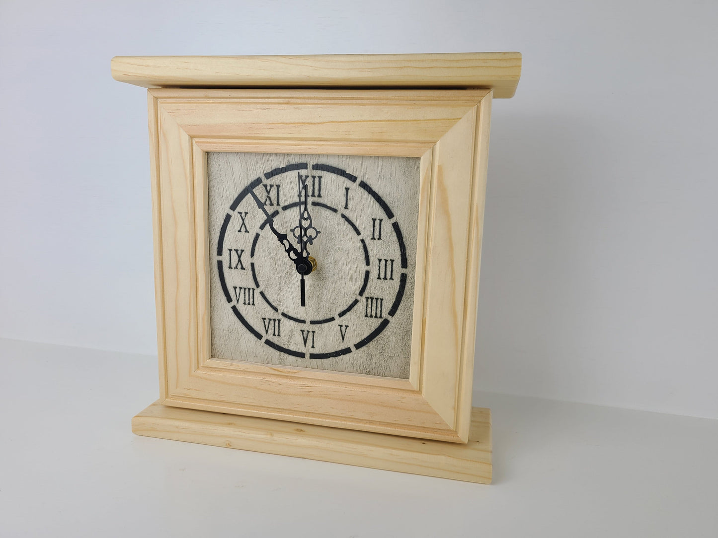 Liberty Home Concealment "Peacemaker” Wooden Gun Concealment Clock