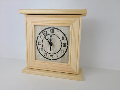 Liberty Home Concealment "Peacemaker” Wooden Gun Concealment Clock