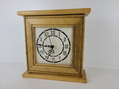 Liberty Home Concealment "Peacemaker” Wooden Gun Concealment Clock