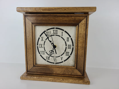 Liberty Home Concealment "Peacemaker” Wooden Gun Concealment Clock