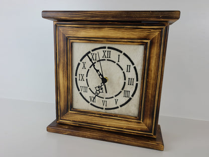 Liberty Home Concealment "Peacemaker” Wooden Gun Concealment Clock