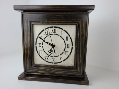 Liberty Home Concealment "Peacemaker” Wooden Gun Concealment Clock