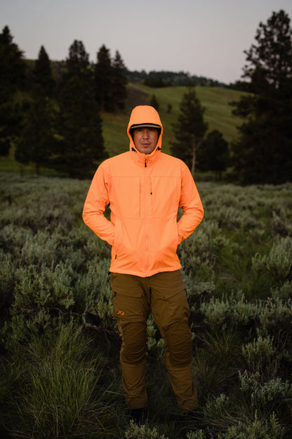 Orange Aglow Ridgerunner Softshell Jacket