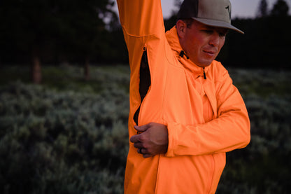 Orange Aglow Ridgerunner Softshell Jacket