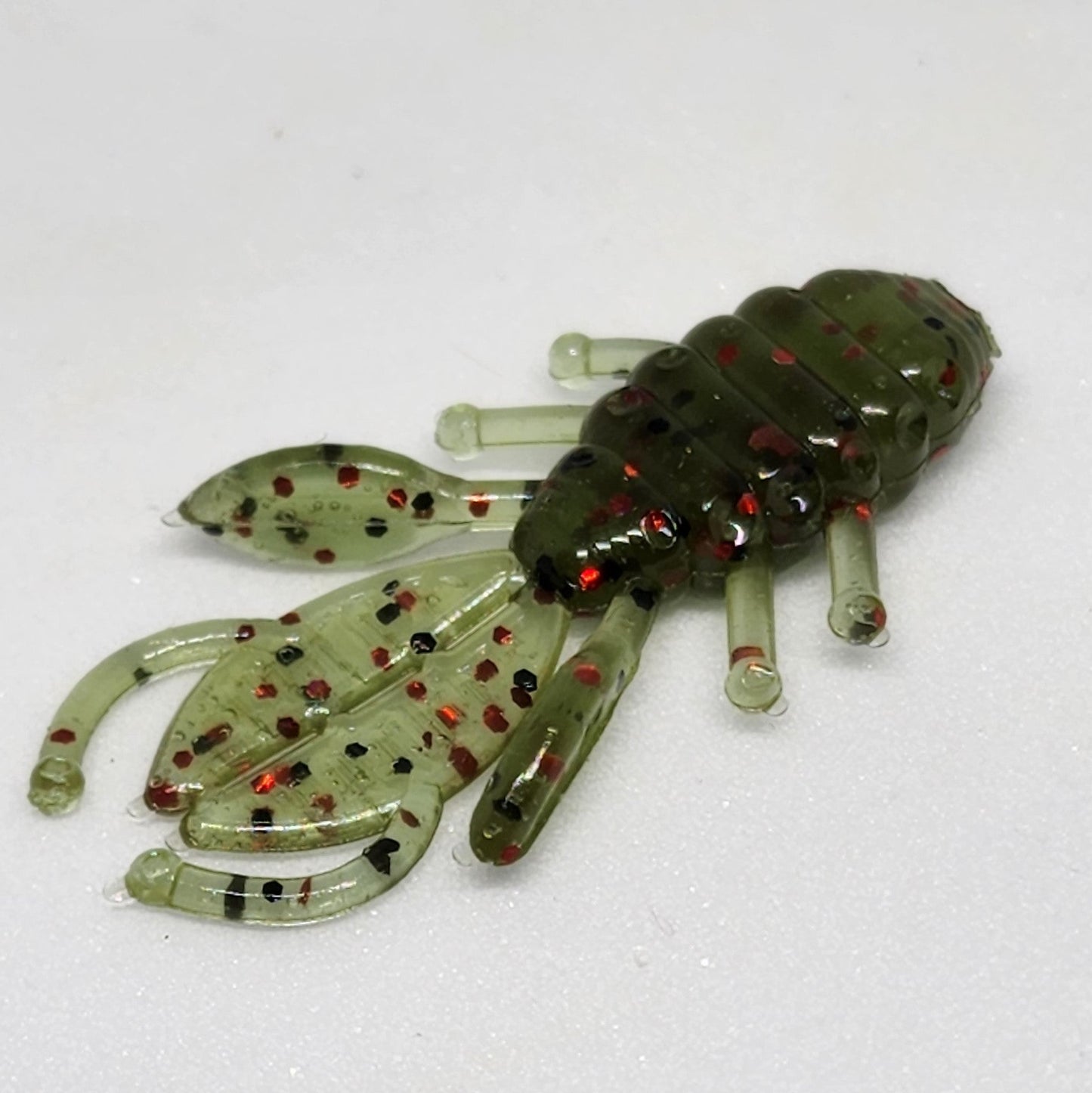 Creek Life Lures Jar of 1.3" Micro Creature Bait "The Anaconda Beaver"