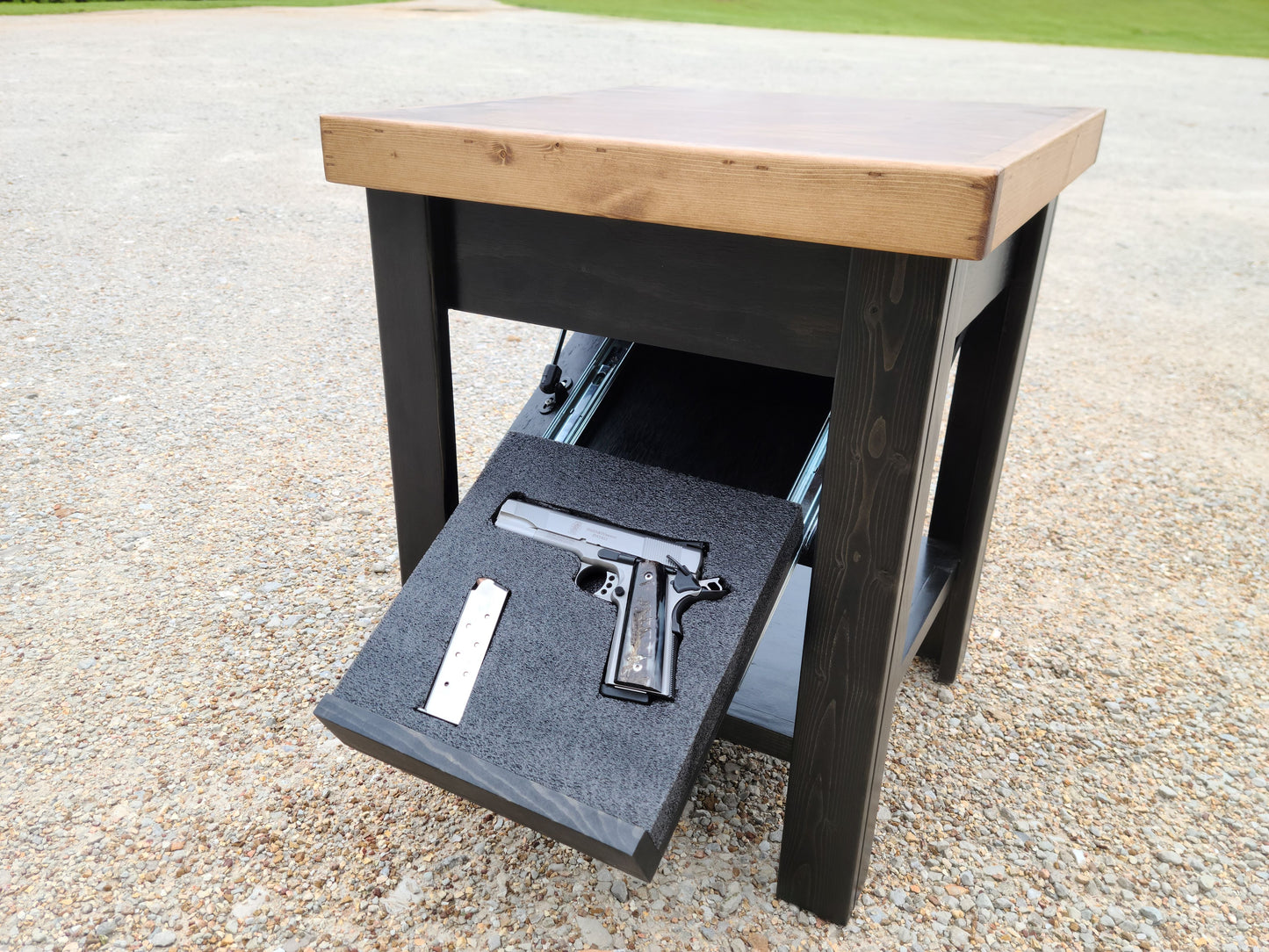 Liberty Home Concealment Defender Series Hidden Compartment Nightstand