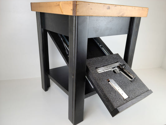Liberty Home Concealment Defender Series Hidden Compartment Nightstand
