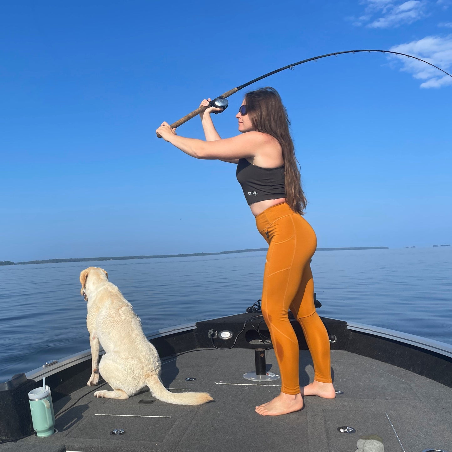 DSG Outerwear - High Waisted Boat Legging - UPF 50+