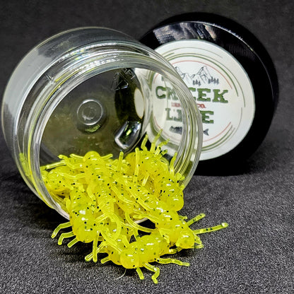 Creek Life Lures Jar of 1.4" Inch Micro Stonefly "The Appalachian Stoner"