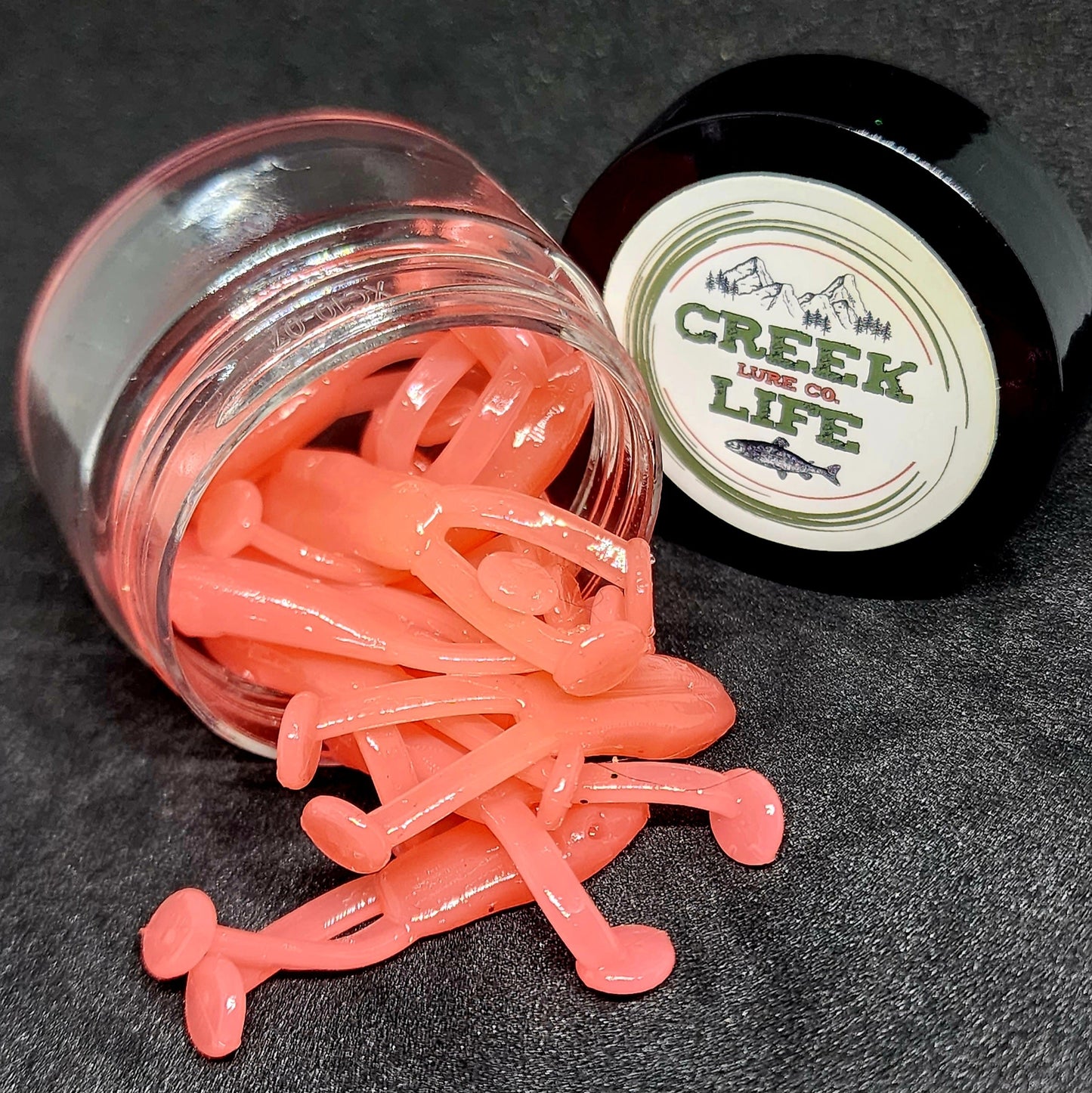 Creek Life Lures Jar of 1.7" Inch Micro Frog "The Creek Croaker"