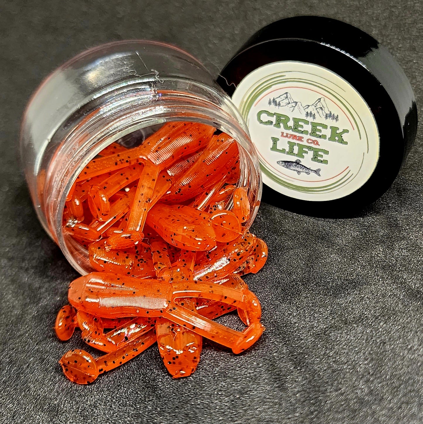 Creek Life Lures Jar of 1.7" Inch Micro Frog "The Creek Croaker"