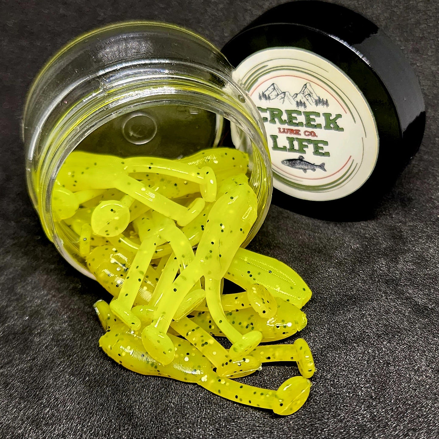 Creek Life Lures Jar of 1.7" Inch Micro Frog "The Creek Croaker"