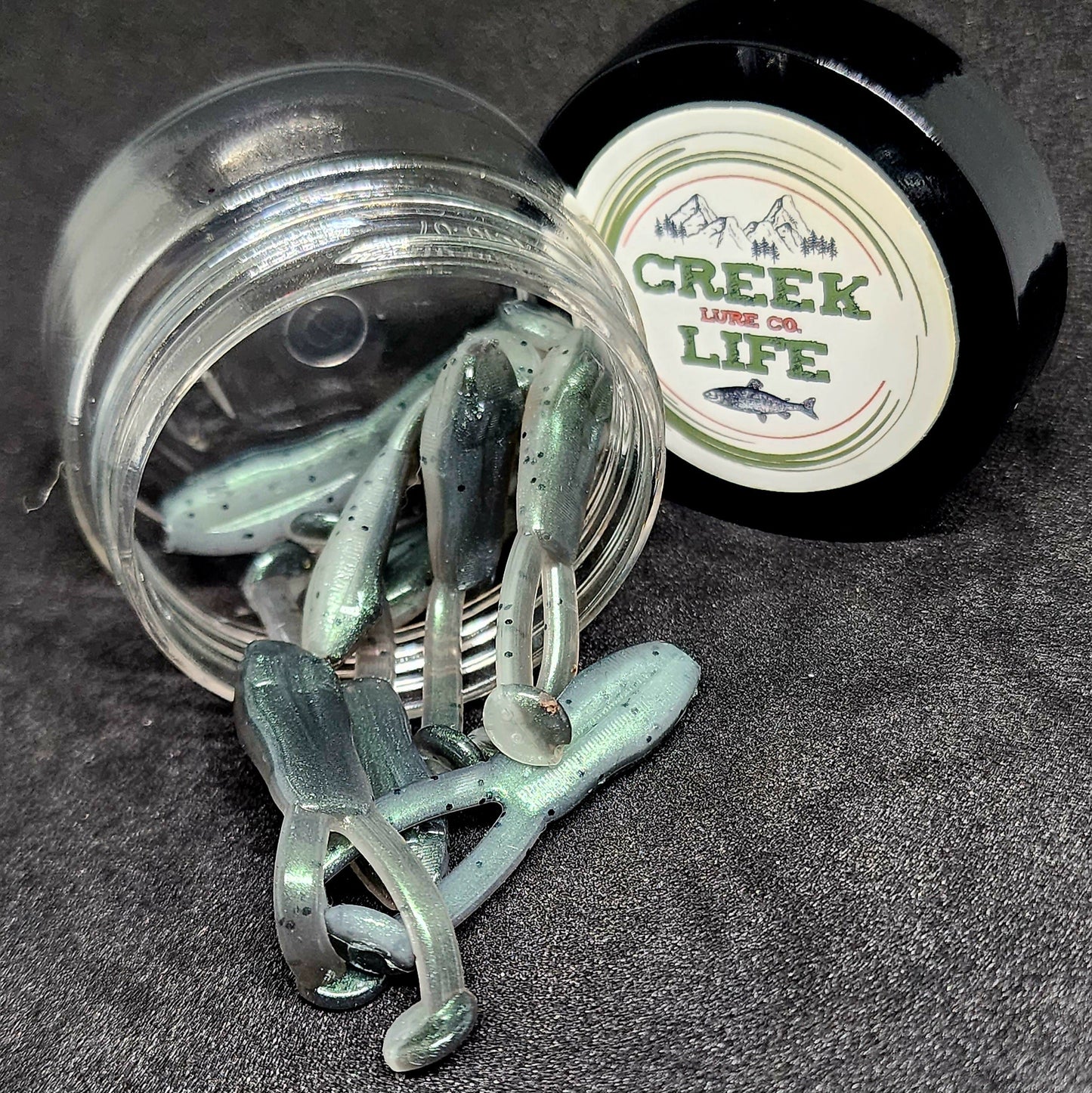 Creek Life Lures Jar of 1.7" Inch Micro Frog "The Creek Croaker"