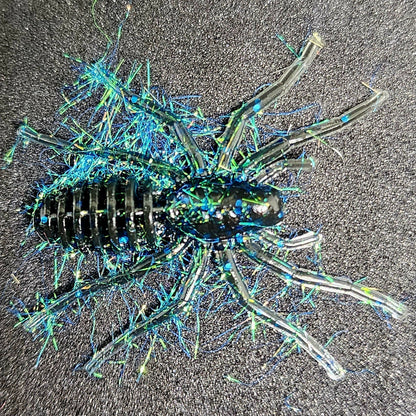 Creek Life Lures Hairy 1" Micro Spider Bait "The Writing Spider"