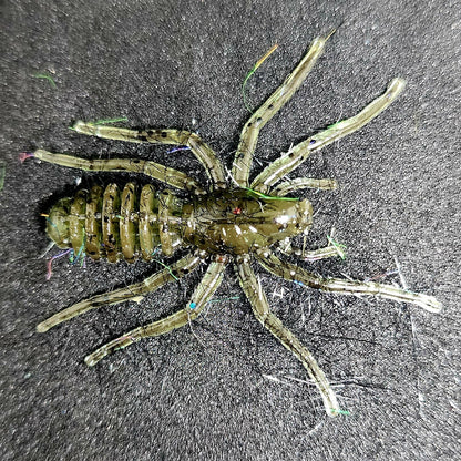 Creek Life Lures Hairy 1" Micro Spider Bait "The Writing Spider"