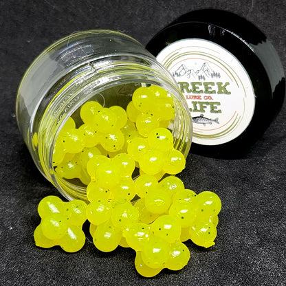 Creek Life Lures 0.8" Salmon Egg Cluster "Ditch Caviar"