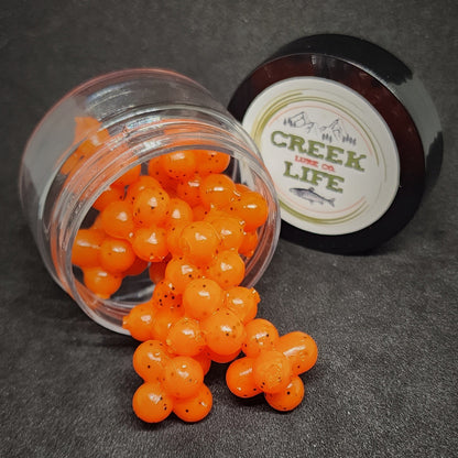 Creek Life Lures 0.8" Salmon Egg Cluster "Ditch Caviar"