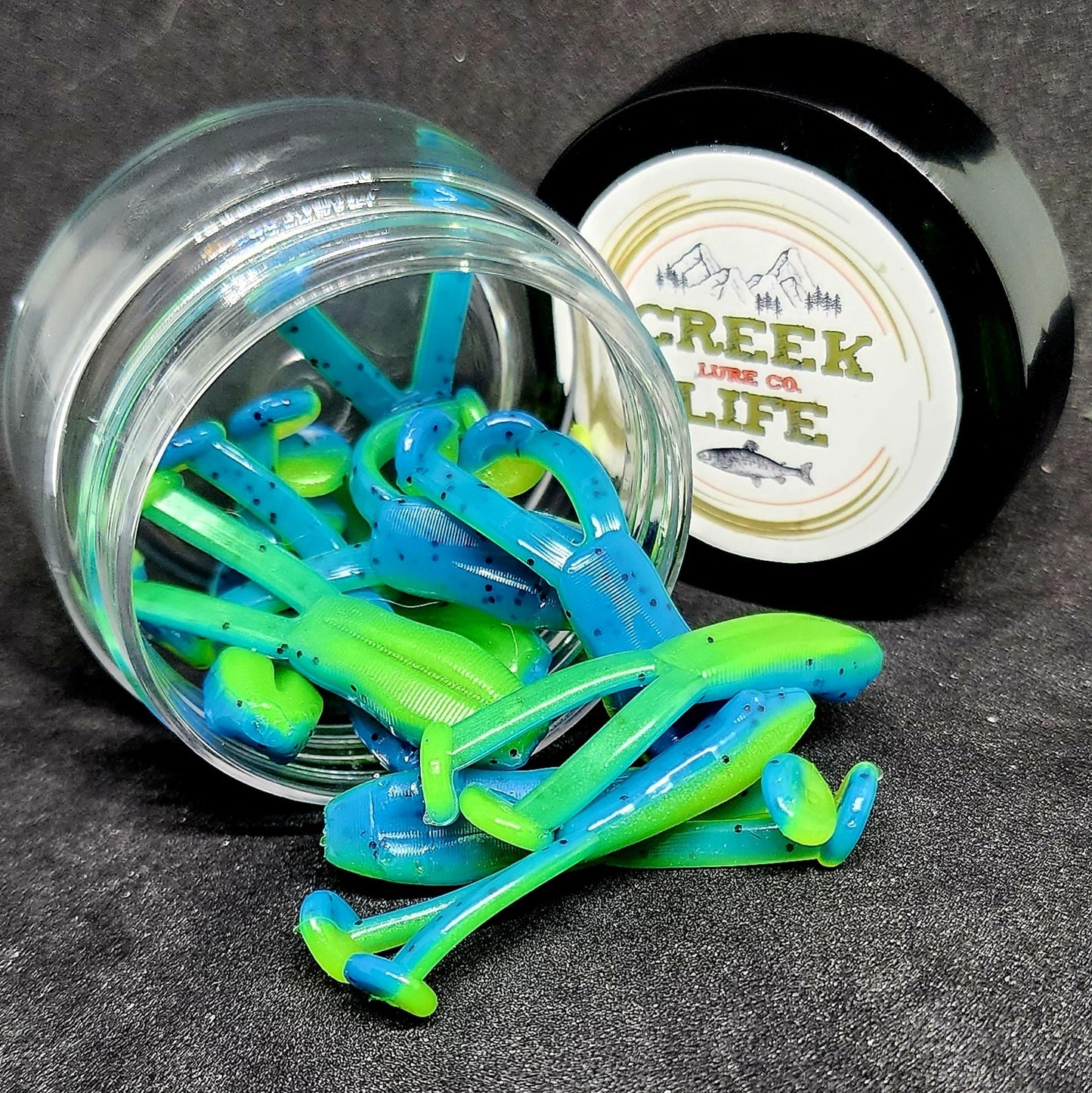 Creek Life Lures Jar of 1.7" Inch Micro Frog "The Creek Croaker"