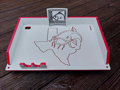 Fat Fish Designz Cutting Board w/ Your State and fish head