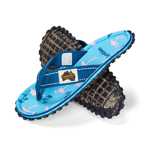 Gumbies Islander Flip-Flops - Men's - Flamingo Islands