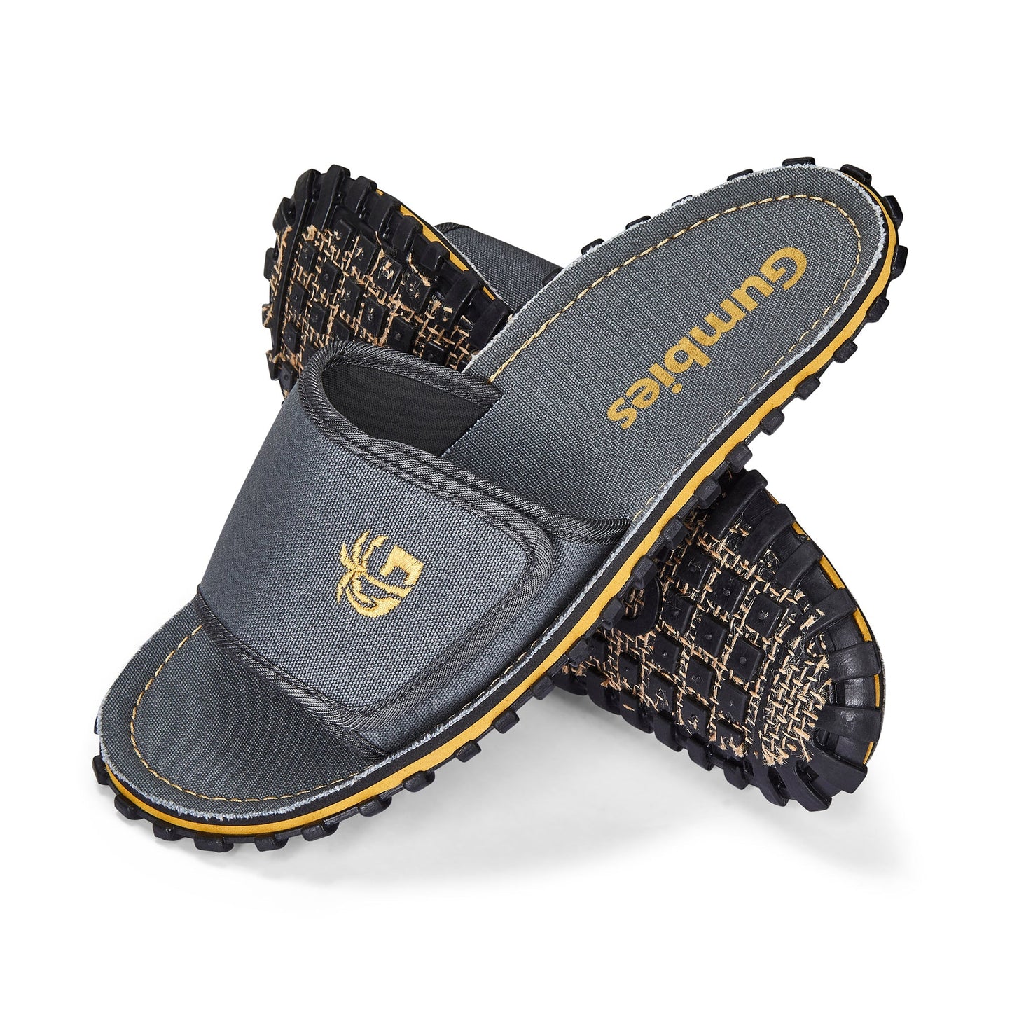 Gumbies Strider Sliders - Men's - Grey