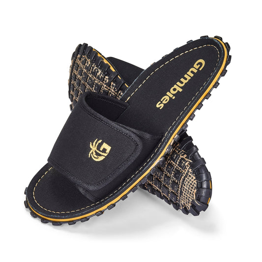 Gumbies Strider Sliders - Men's - Black