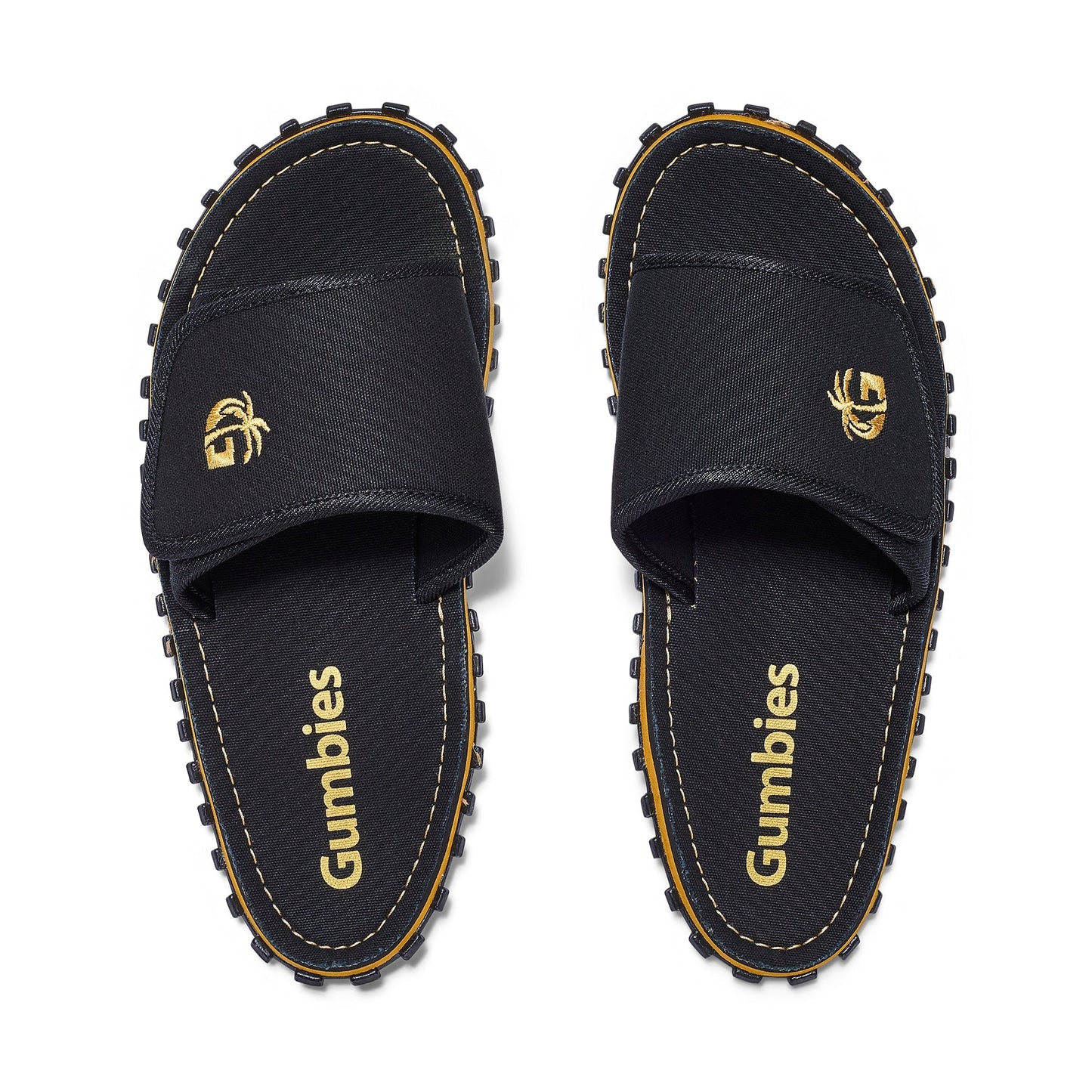 Gumbies Strider Sliders - Men's - Black