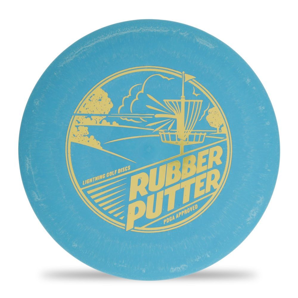 Gotta Go Gotta Throw Lightning Sure Grip Rubber Putter Golf Disc