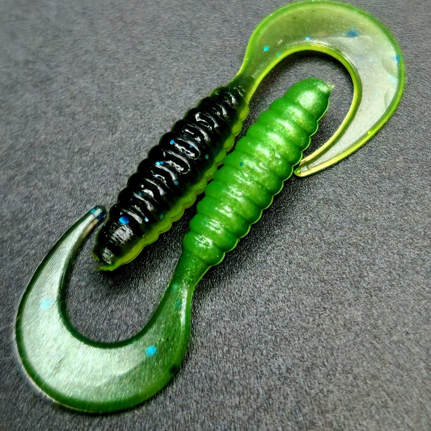 Creek Life Lures 1" Micro Curl Tail Grub "The Tennessee Twister"