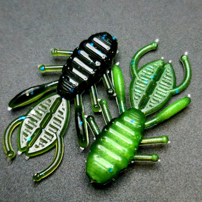 Creek Life Lures 1.3" Micro Creature Bait "The Anaconda Beaver"