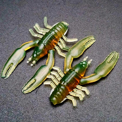 Creek Life Lures 1" Inch Micro Crayfish "The Creek Crawler"