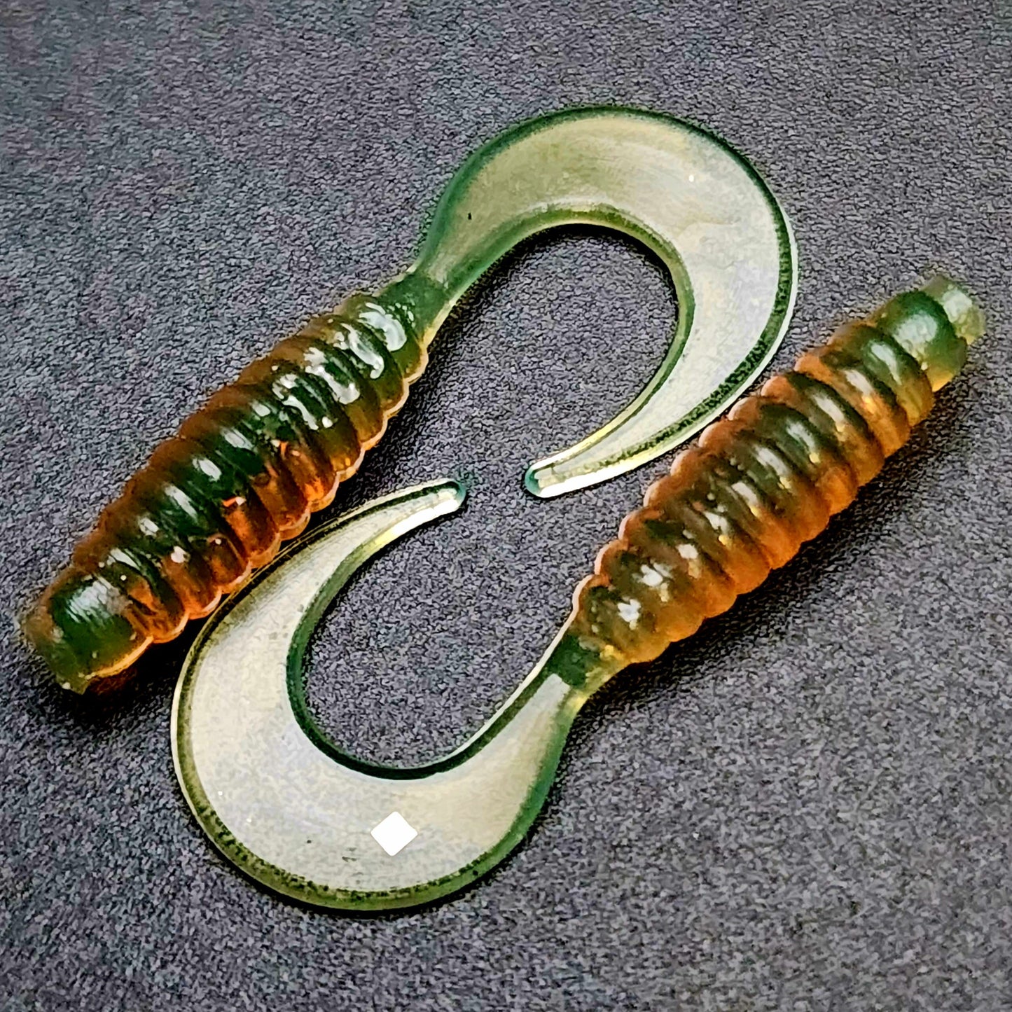 Creek Life Lures 1" Micro Curl Tail Grub "The Tennessee Twister"