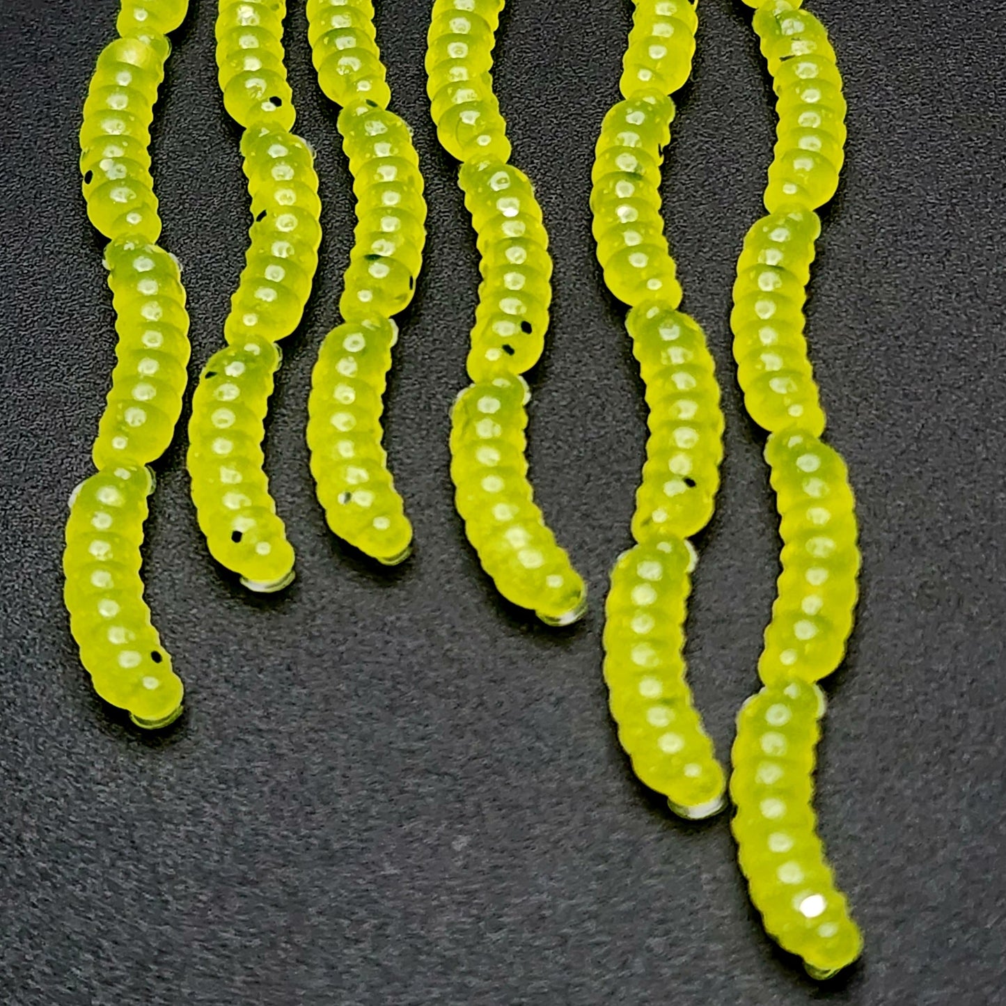 Creek Life Lures 0.5" Inch Maggot Larvae "The Apple Maggot"