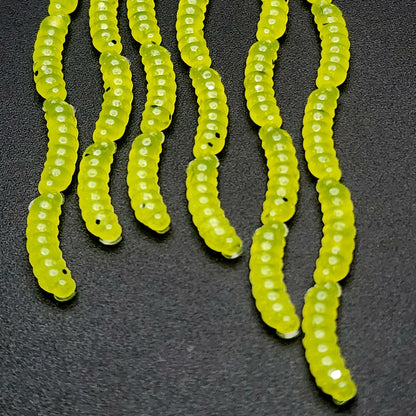 Creek Life Lures 0.5" Inch Maggot Larvae "The Apple Maggot"