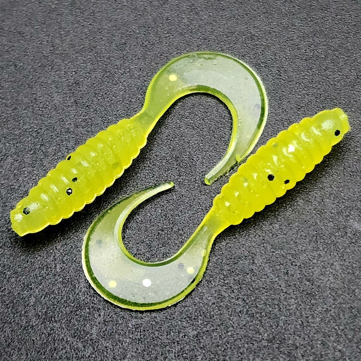 Creek Life Lures 1" Micro Curl Tail Grub "The Tennessee Twister"